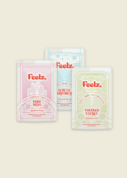 Best of Feelz Gummies - 3 Pack Variety Bundle