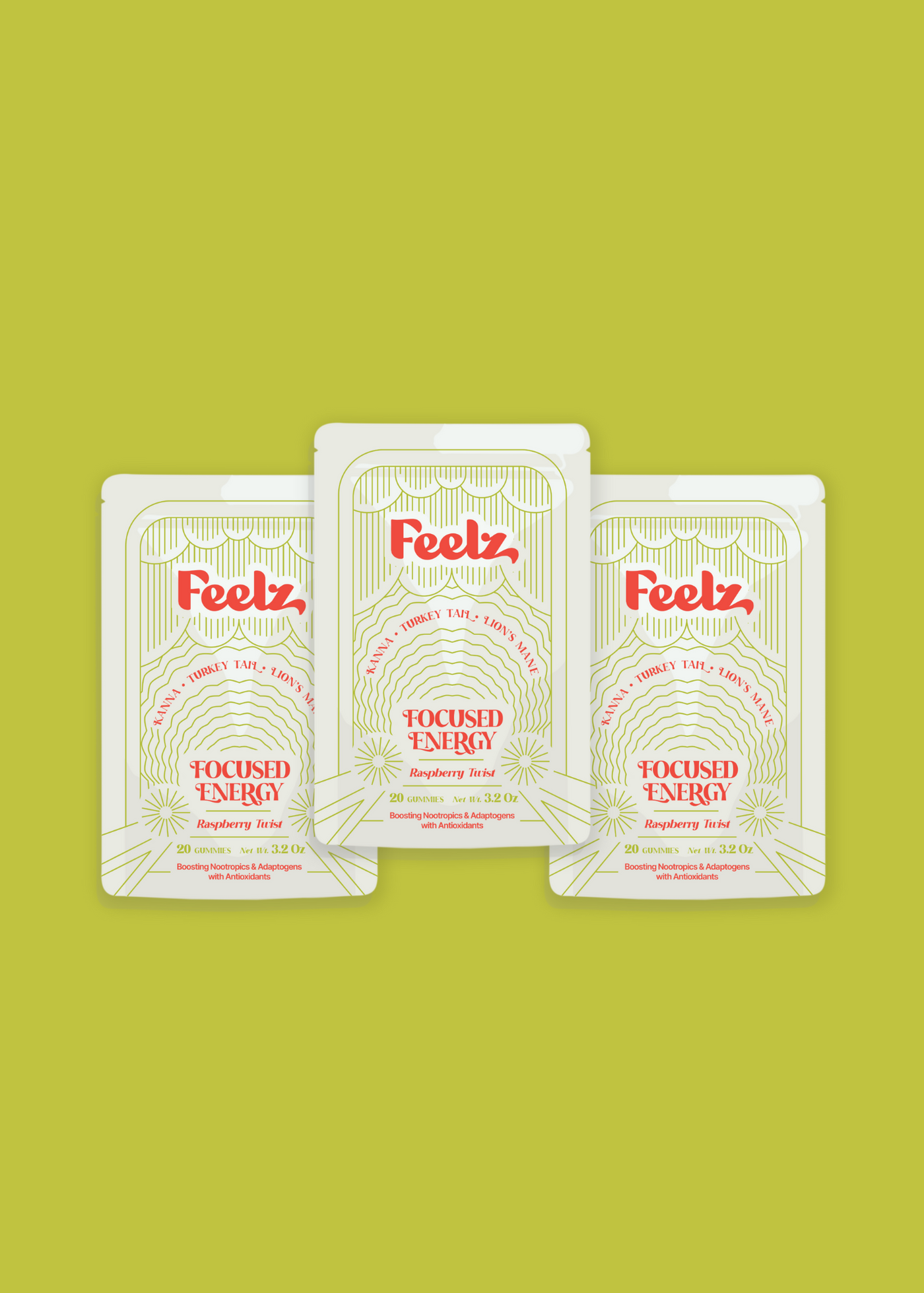 Focused Energy 3-Pack Gummies