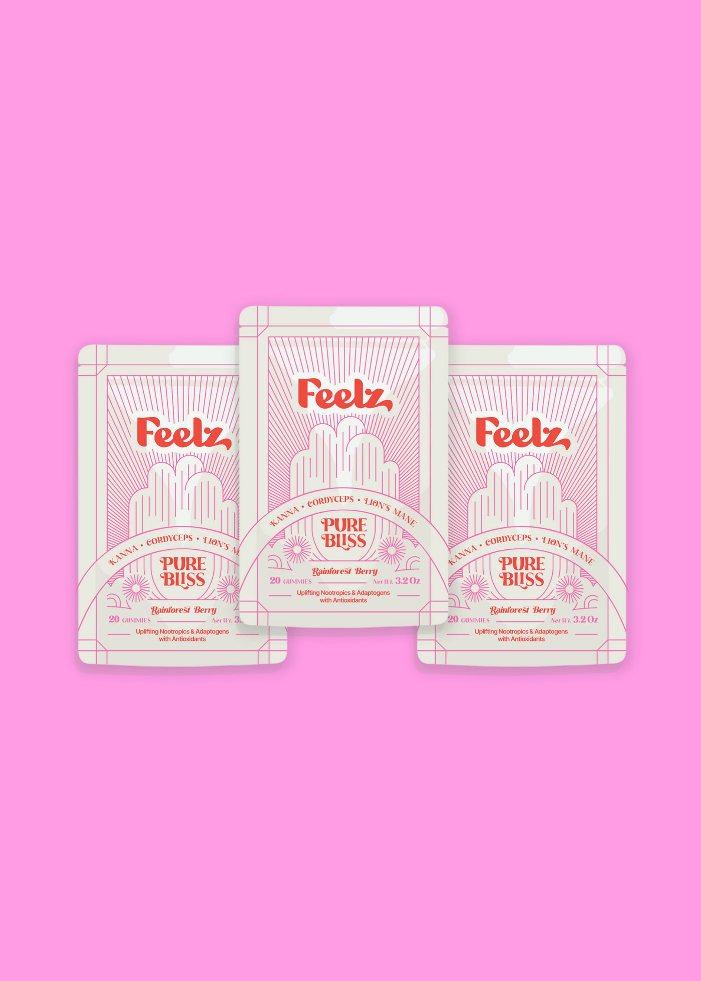 Pure Bliss 3-Pack Mood Gummies