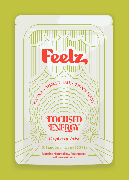 Focus Gummies — Focused Energy, Zero Hemp or THC | Feelz™