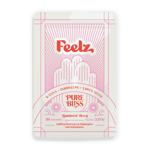 Mood Boosting Gummies — Pure Bliss, No Hemp or THC | Feelz™