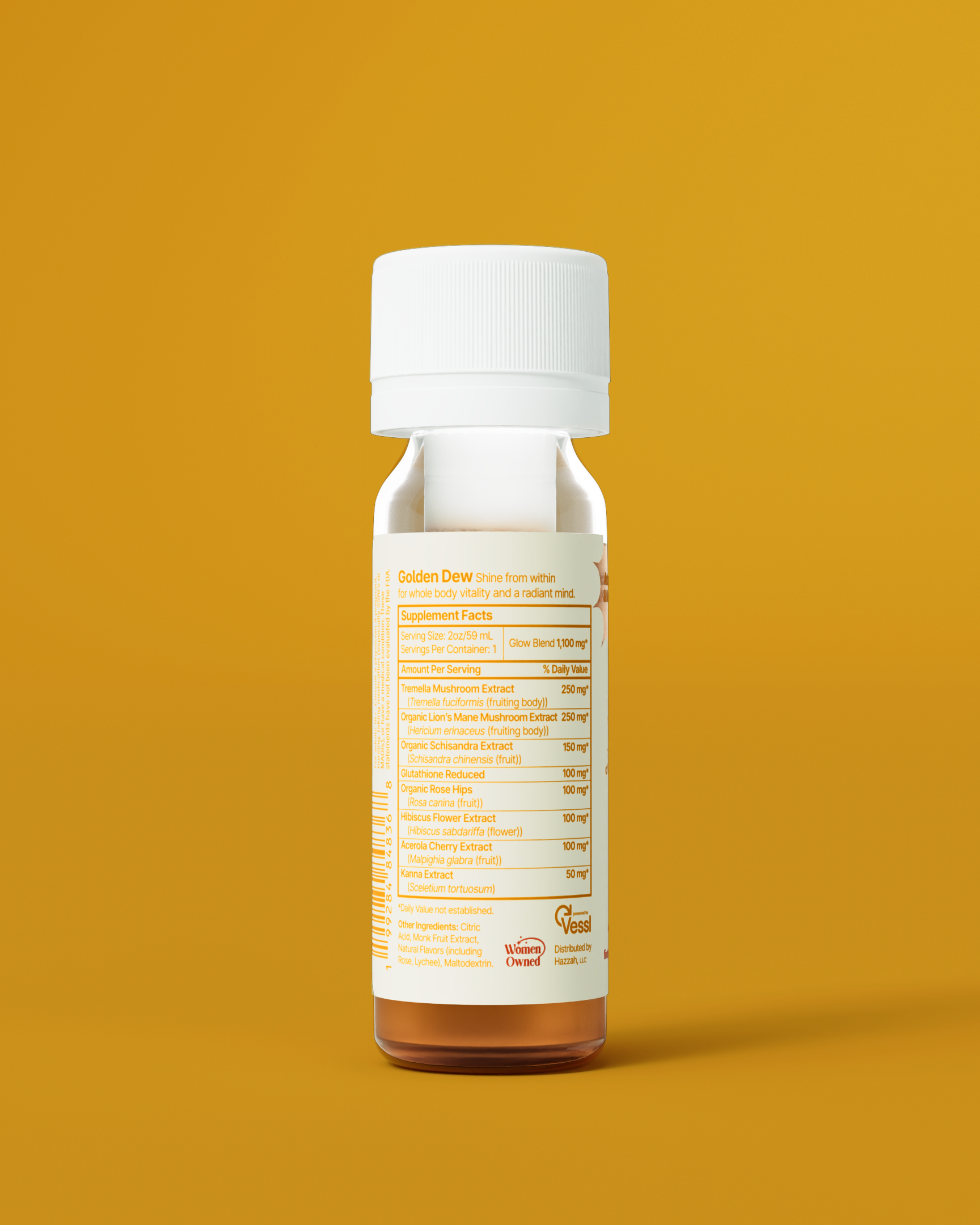 SWIGS Glow | Zero-Proof Functional Drink for Skin Glow, Hydration & Mood | 2oz Elixir